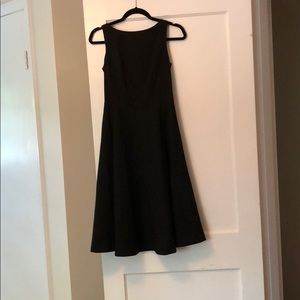 Banana republic fit and flare dress w silk lining